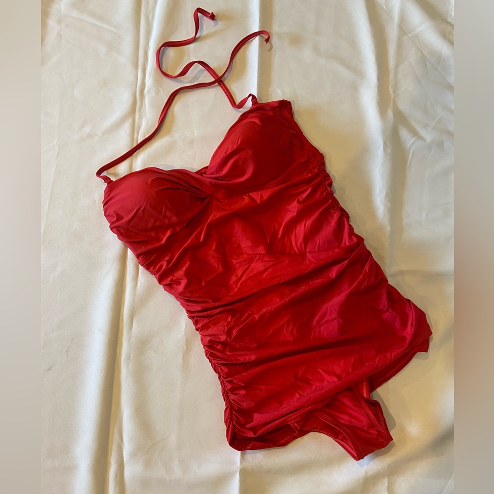 Old Navy - retro pinup girl style one piece swimsuit